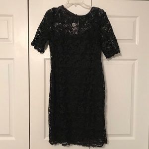 Black lace Dress Barn dress